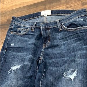 Current Elliot Distressed jeans